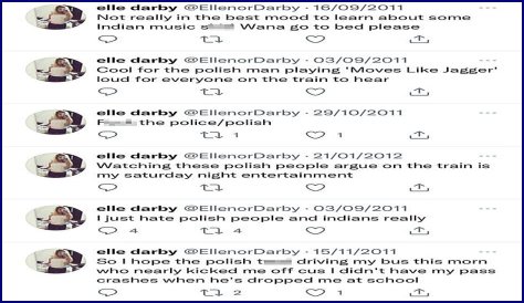 Twitter: Elle Darby Racist Tweets - Has She Lost Any Followers? Details To Know